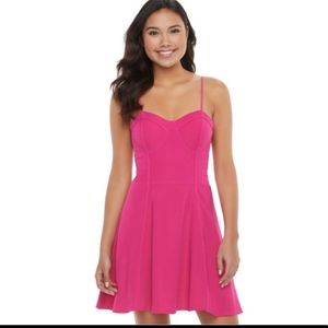 Pretty in  Pink  Skater Dress